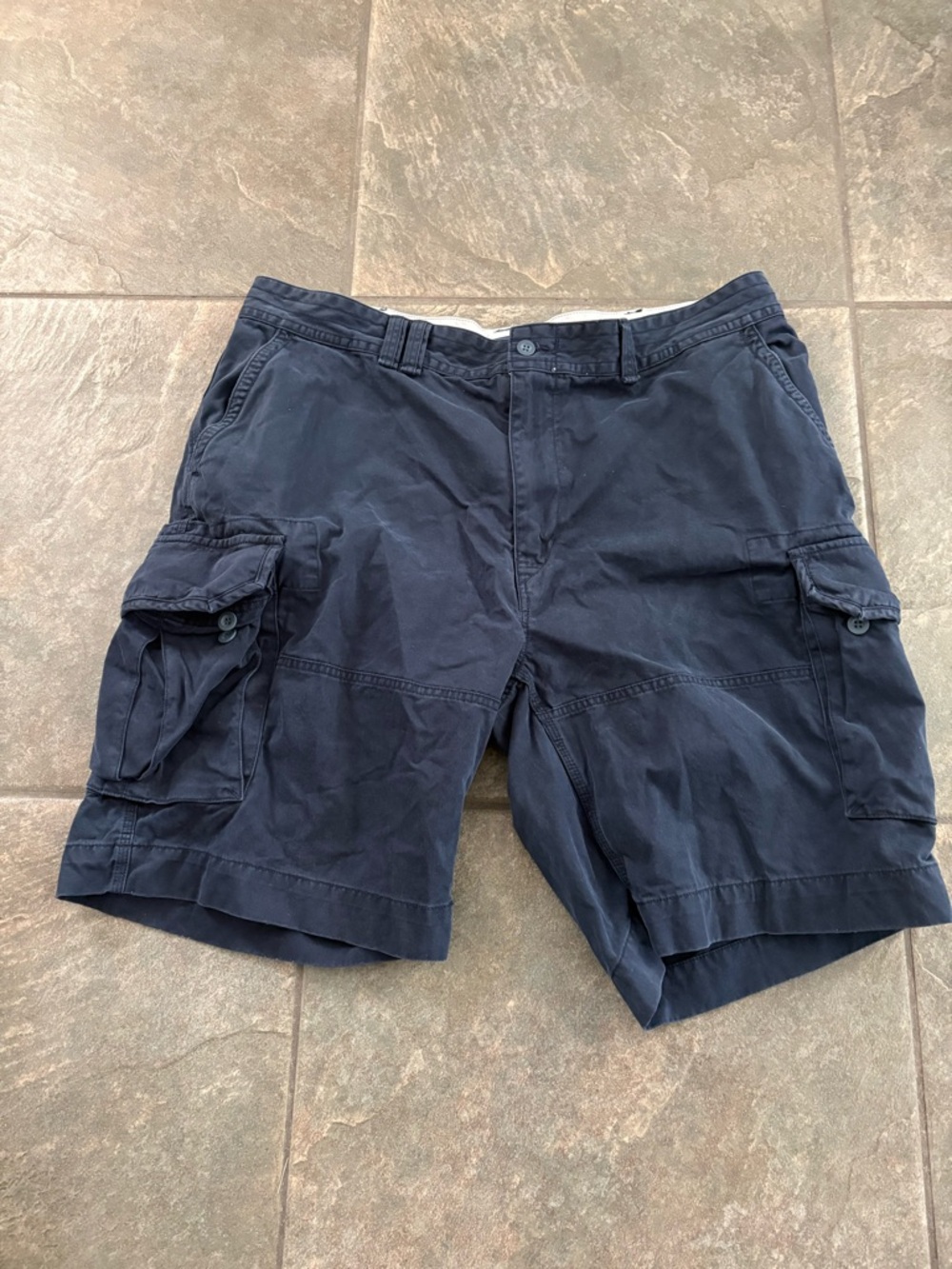 Polo Ralph Lauren Men's Navy Blue Cargo Shorts 44
